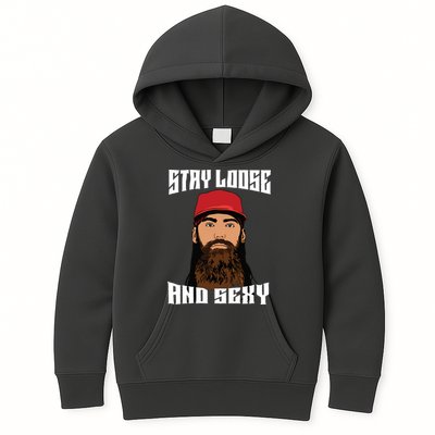 Stay Loose And Sexy Kids Hoodie