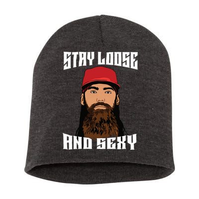 Stay Loose And Sexy Short Acrylic Beanie