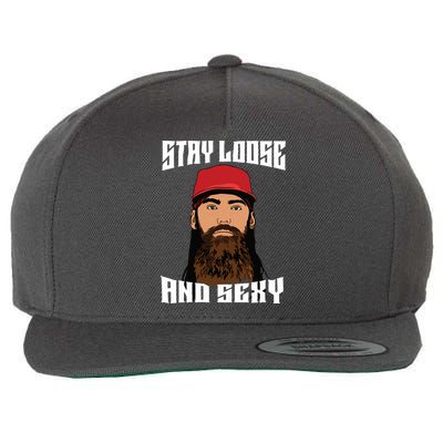 Stay Loose And Sexy Wool Snapback Cap