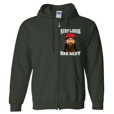 Stay Loose And Sexy Full Zip Hoodie