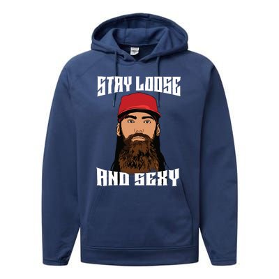 Stay Loose And Sexy Performance Fleece Hoodie