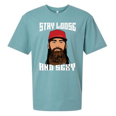 Stay Loose And Sexy Sueded Cloud Jersey T-Shirt