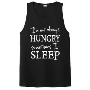 Sleep Lovers And Food Lovers Funny Gift Idea For Him Or Her Cool Gift PosiCharge Competitor Tank