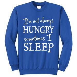 Sleep Lovers And Food Lovers Funny Gift Idea For Him Or Her Cool Gift Sweatshirt