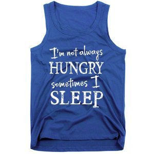 Sleep Lovers And Food Lovers Funny Gift Idea For Him Or Her Cool Gift Tank Top