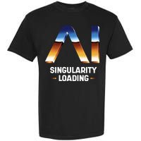 Singularity Loading AI Artificial Intelligence Garment-Dyed Heavyweight T-Shirt