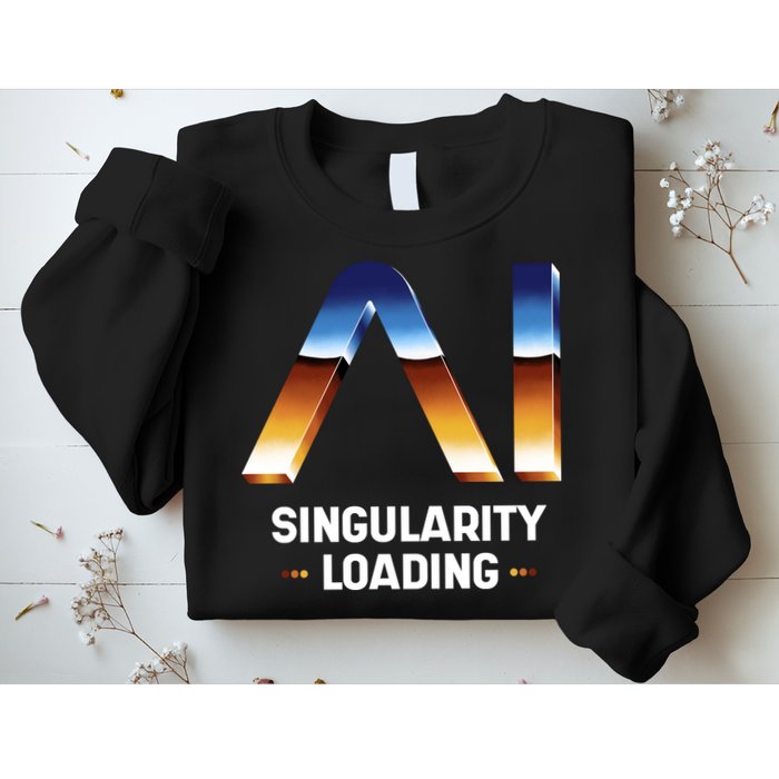 Singularity Loading AI Artificial Intelligence Sweatshirt