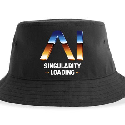Singularity Loading AI Artificial Intelligence Sustainable Bucket Hat