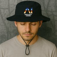 Singularity Loading AI Artificial Intelligence Legacy Cool Fit Booney Bucket Hat