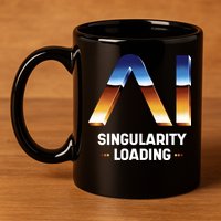 Singularity Loading AI Artificial Intelligence 11oz C Handle Ceramic Mug