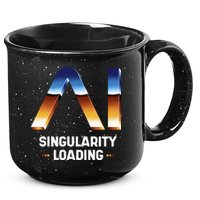 Singularity Loading AI Artificial Intelligence 15oz Campfire Ceramic Mug