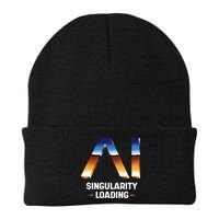 Singularity Loading AI Artificial Intelligence Beanie