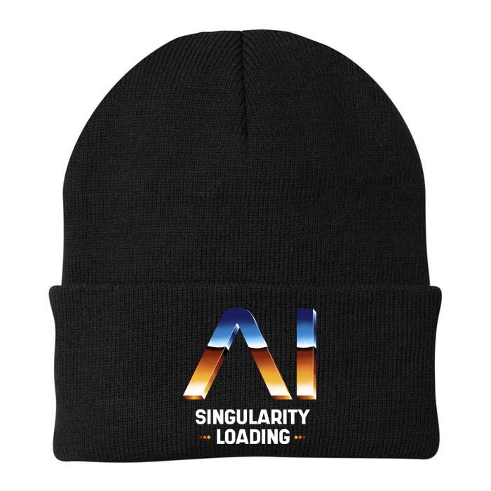 Singularity Loading AI Artificial Intelligence Beanie