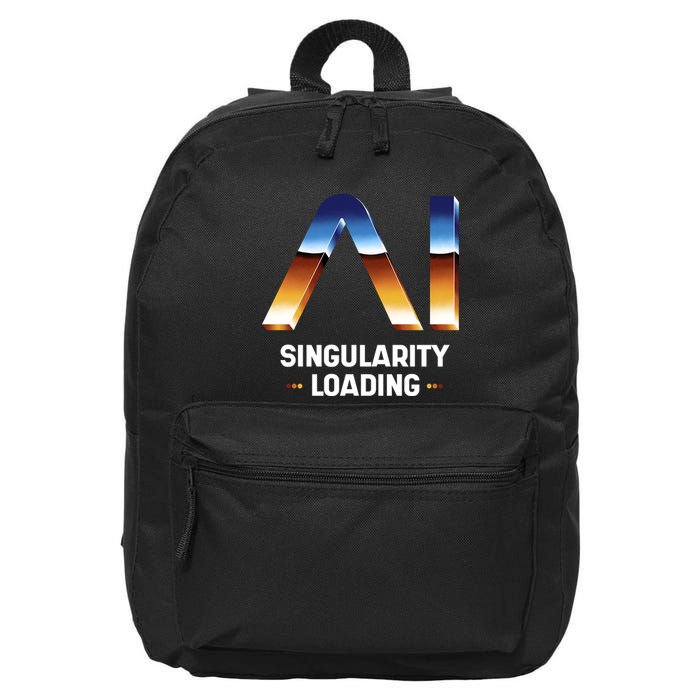 Singularity Loading AI Artificial Intelligence 16 in Basic Backpack