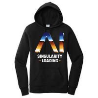 Singularity Loading AI Artificial Intelligence Women's Pullover Hoodie