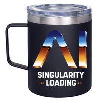 Singularity Loading AI Artificial Intelligence 12oz Stainless Steel Coffee Mug