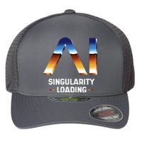 Singularity Loading AI Artificial Intelligence Flexfit Unipanel Trucker Cap