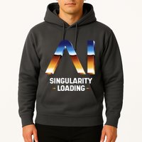 Singularity Loading AI Artificial Intelligence Hoodie