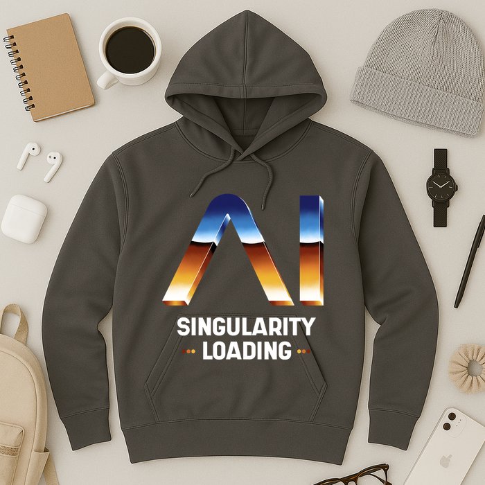 Singularity Loading AI Artificial Intelligence Hoodie