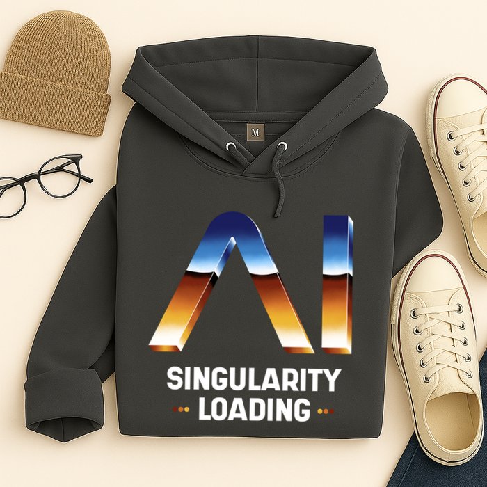 Singularity Loading AI Artificial Intelligence Hoodie