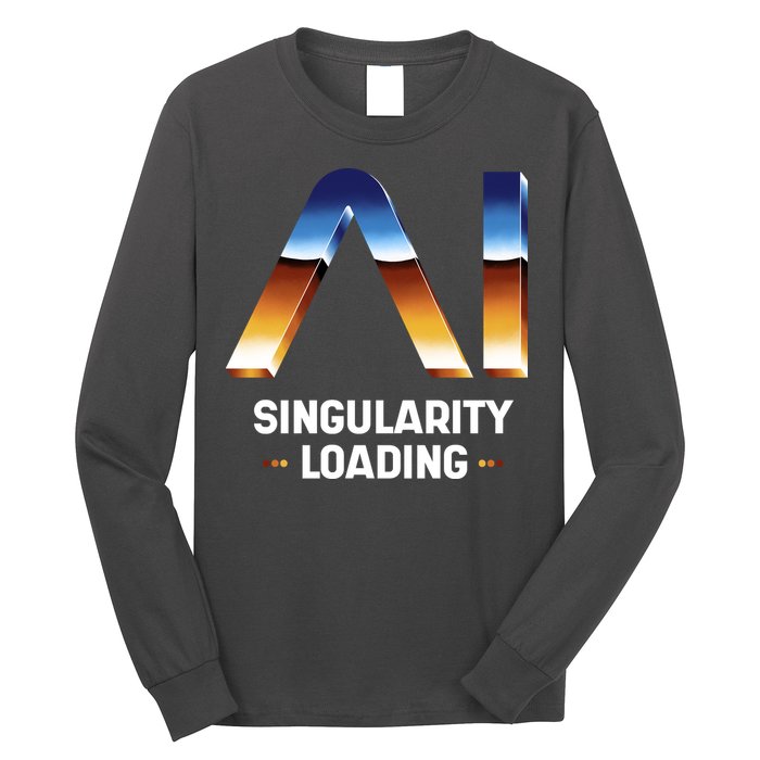 Singularity Loading AI Artificial Intelligence Long Sleeve Shirt
