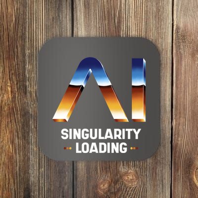 Singularity Loading AI Artificial Intelligence Coaster
