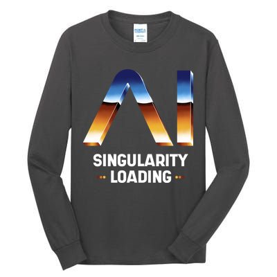 Singularity Loading AI Artificial Intelligence Tall Long Sleeve T-Shirt