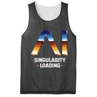 Singularity Loading AI Artificial Intelligence Mesh Reversible Basketball Jersey Tank