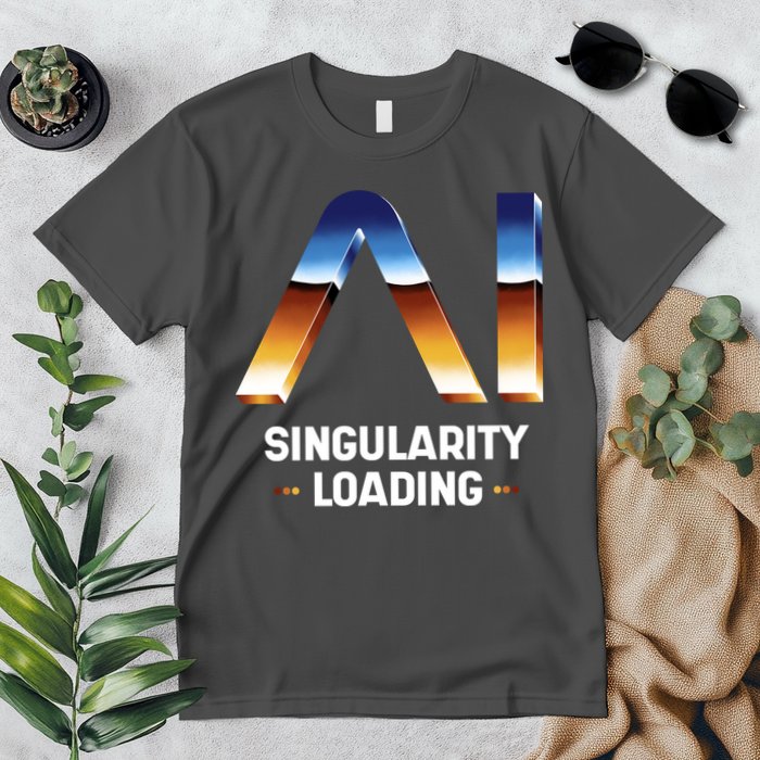 Singularity Loading AI Artificial Intelligence Premium T-Shirt