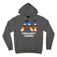 Singularity Loading AI Artificial Intelligence Tall Hoodie