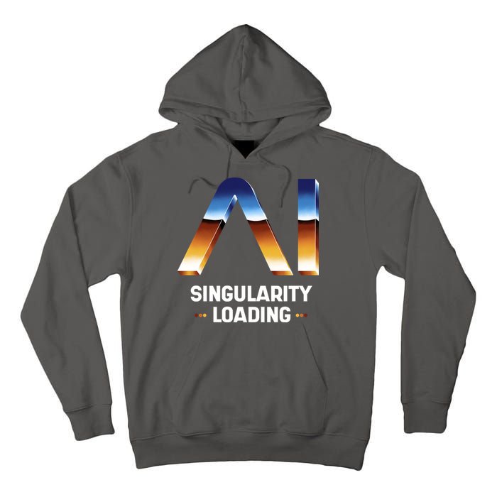 Singularity Loading AI Artificial Intelligence Tall Hoodie