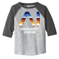 Singularity Loading AI Artificial Intelligence Toddler Fine Jersey T-Shirt