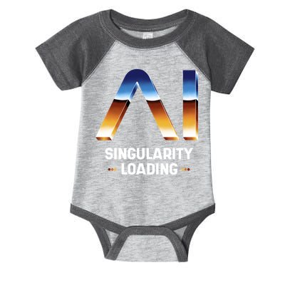 Singularity Loading AI Artificial Intelligence Infant Baby Jersey Bodysuit
