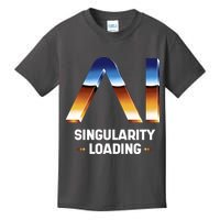 Singularity Loading AI Artificial Intelligence Kids T-Shirt