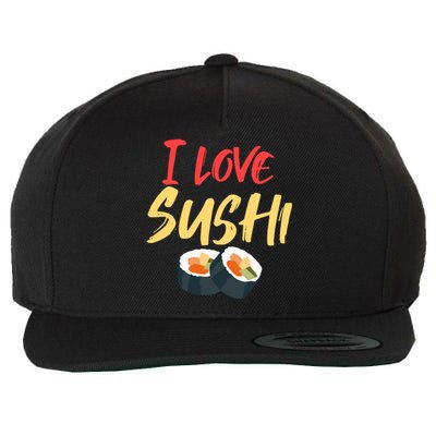 Sushi Lover Addicted To Gift Wool Snapback Cap