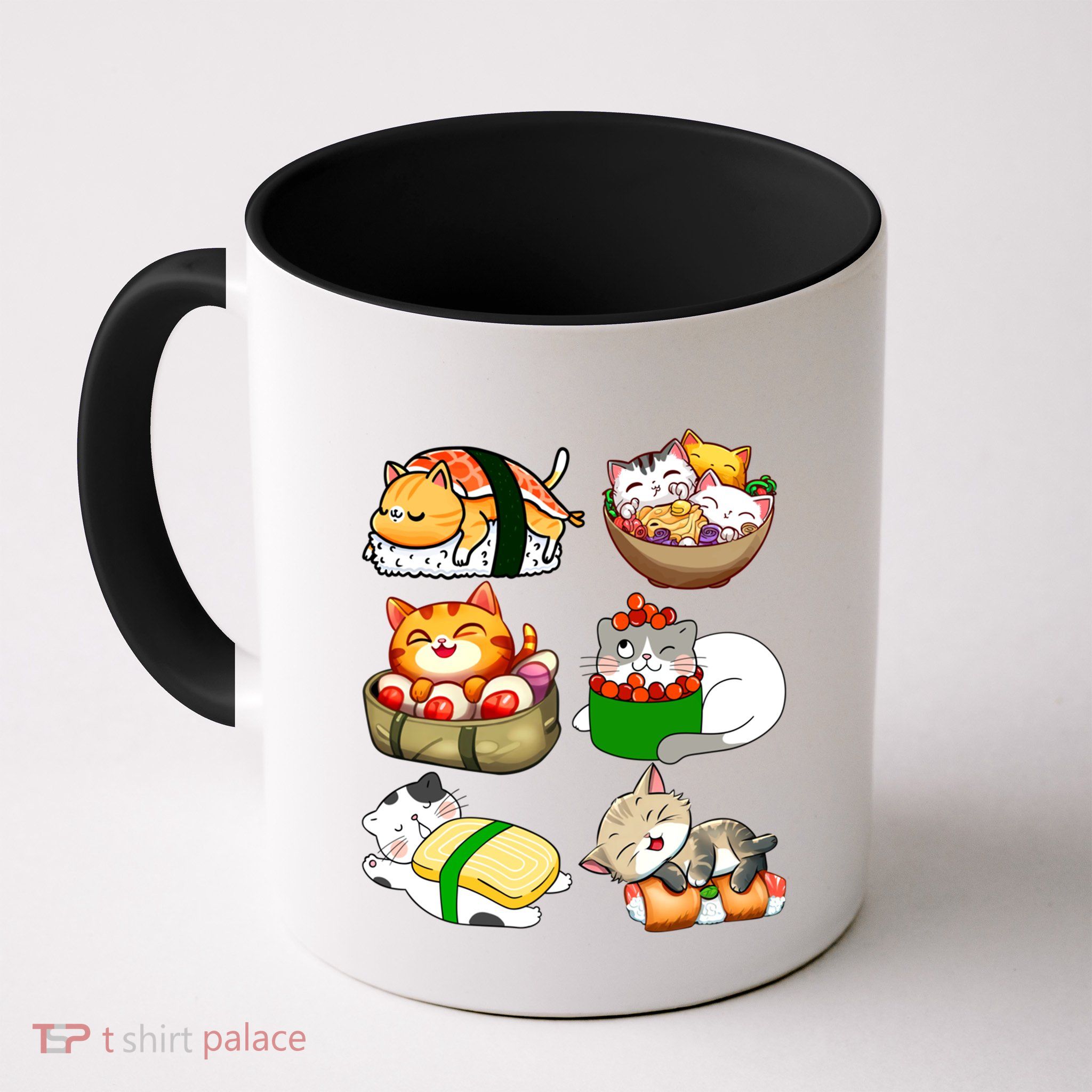 Sushi Lover Anime Cats Lovers Japanese Anime Kawaii Neko Gift Mug
