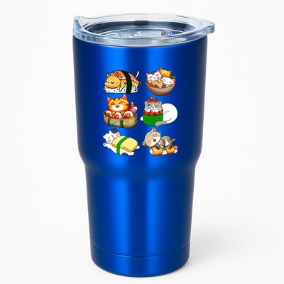Sushi Lover Anime Cats Lovers Japanese Anime Kawaii Neko Gift Tumbler