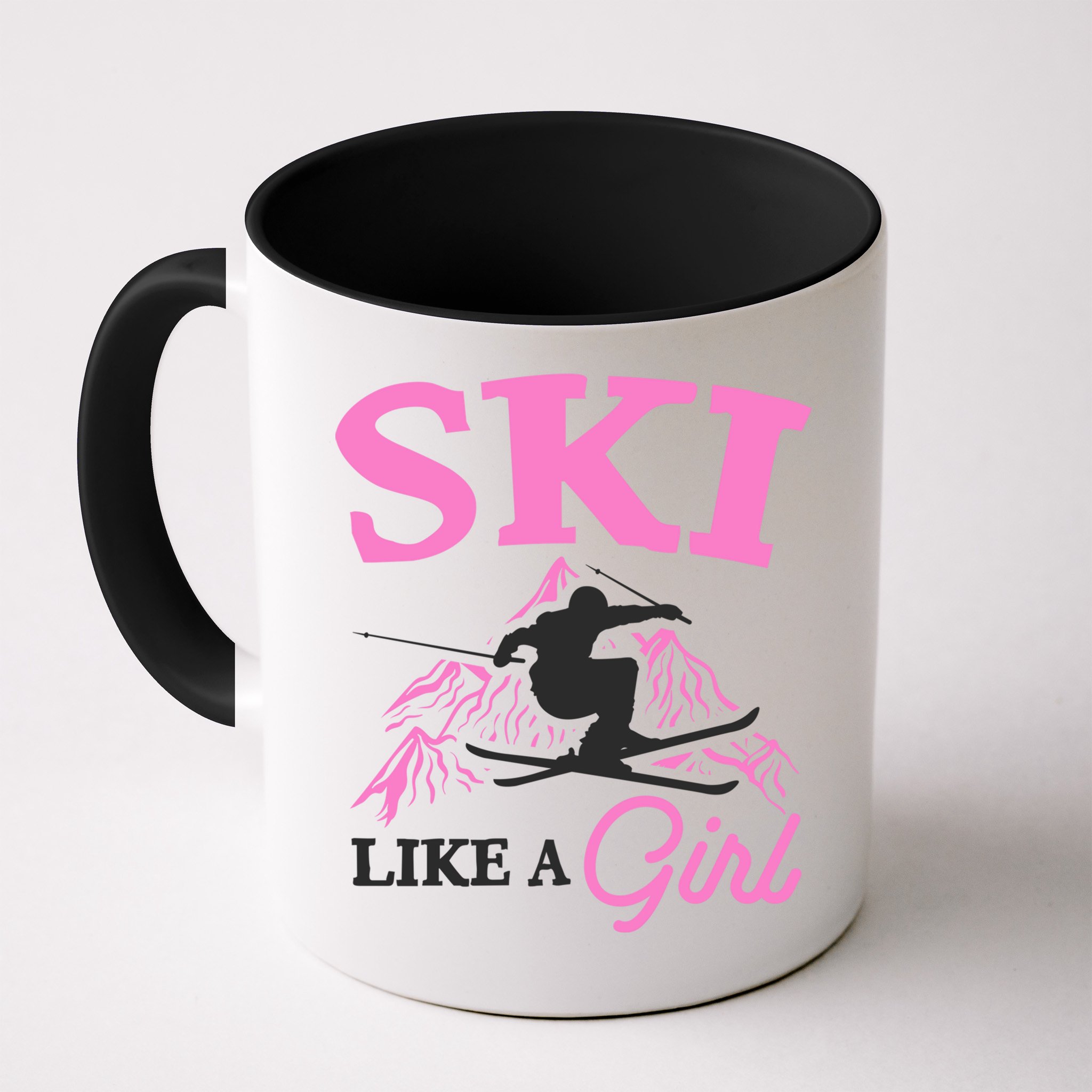 Ski Like A Skiers Winter Sports Mountains Ski Lover Gift Mug