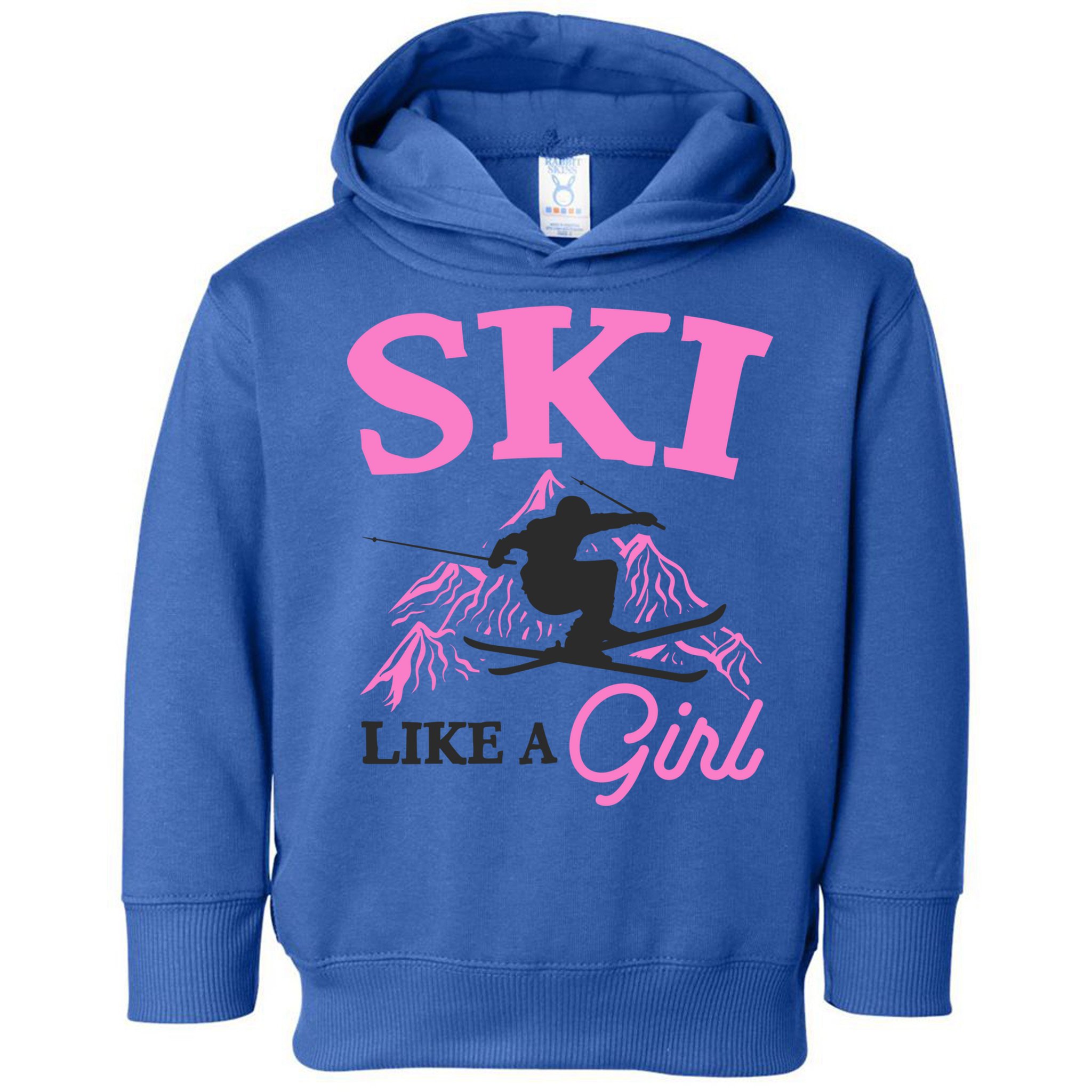 Ski Like A Skiers Winter Sports Mountains Ski Lover Gift Toddler Hoodie