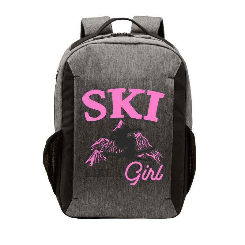 Ski Like A Skiers Winter Sports Mountains Ski Lover Gift Vector Backpack