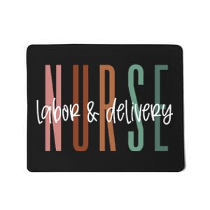 Simple Labor and Delivery Nurse L&D Nurse Mousepad