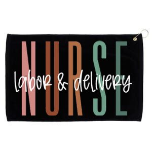 Simple Labor and Delivery Nurse L&D Nurse Grommeted Golf Towel