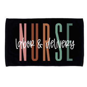 Simple Labor and Delivery Nurse L&D Nurse Microfiber Hand Towel