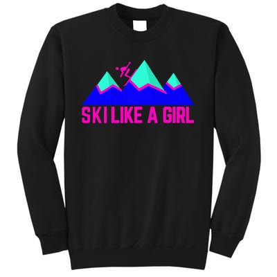 Ski Like A Girl Sweatshirt