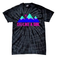 Ski Like A Girl Tie-Dye T-Shirt