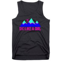 Ski Like A Girl Tank Top