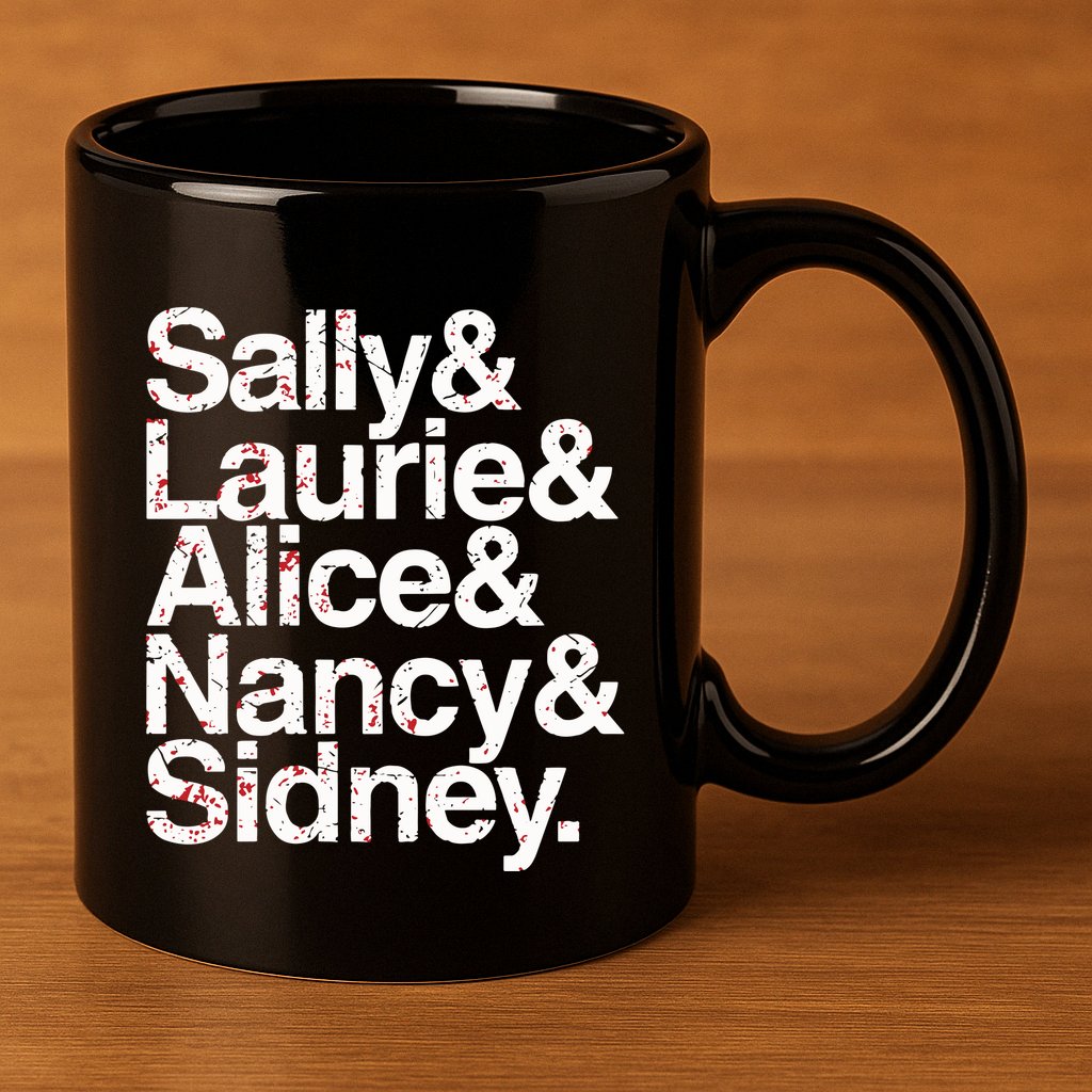 Sally & Laurie & Alice & Nancy Sidney 11oz C Handle Ceramic Mug