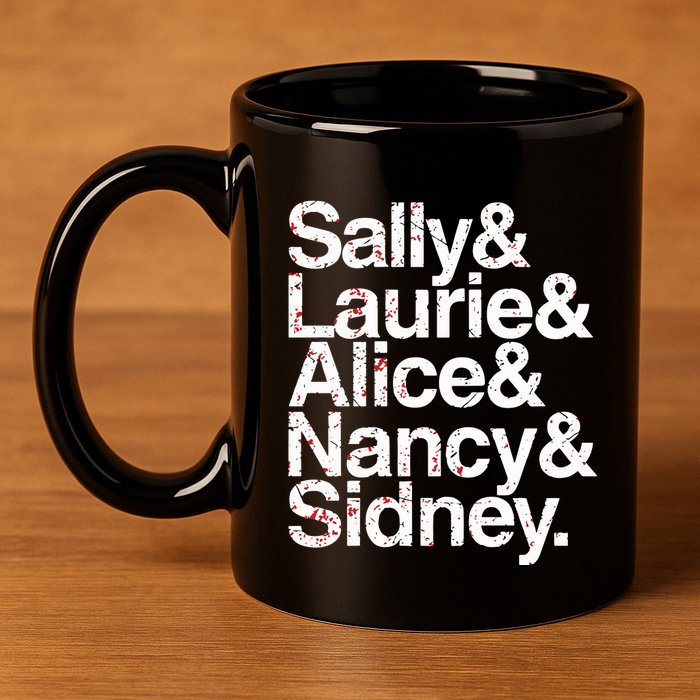 Sally & Laurie & Alice & Nancy Sidney 11oz C Handle Ceramic Mug
