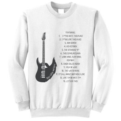 Stay Loose And Sexy Band Baseball Sweatshirt