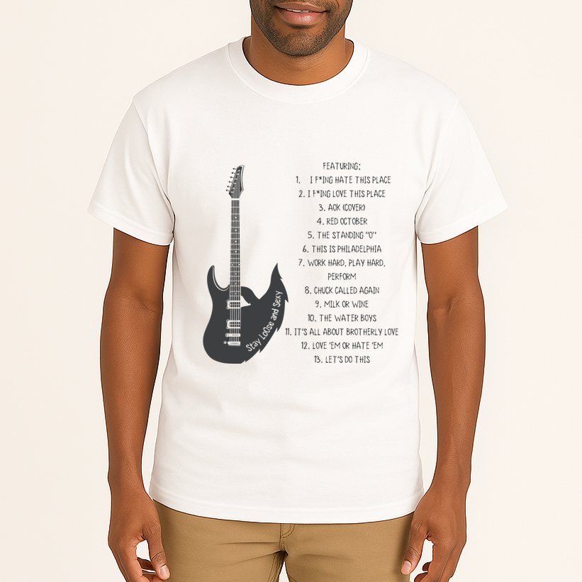 Stay Loose And Sexy Band Baseball Tall T-Shirt